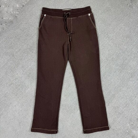 True Religion Big T Straight Leg Sweatpants Brown Medium - Picture 8 of 14